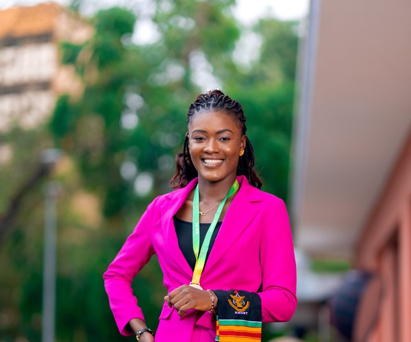 KNUST Graduation Portrait